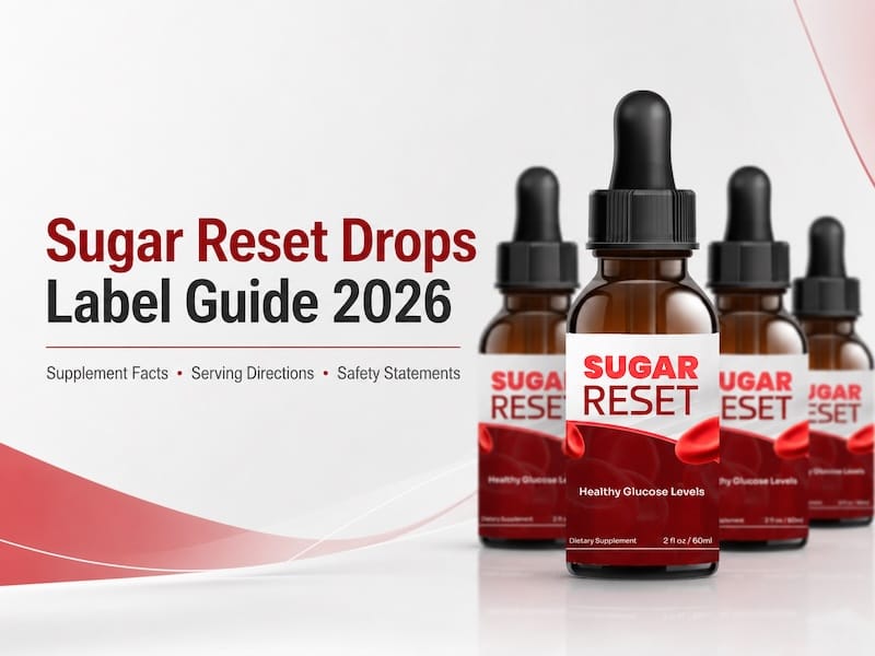 Sugar Reset Detailed Label Info